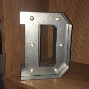 Picture frames and light up letter